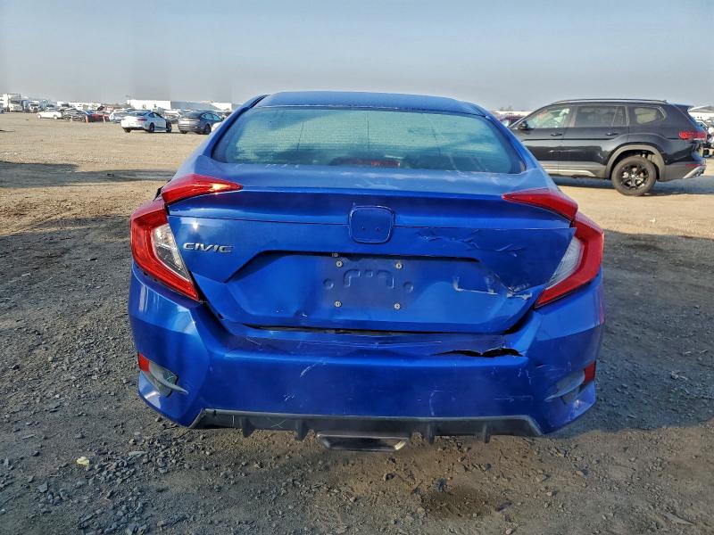 2HGFC2F85LH599960 - 2020 HONDA CIVIC SPORT BLUE photo 6