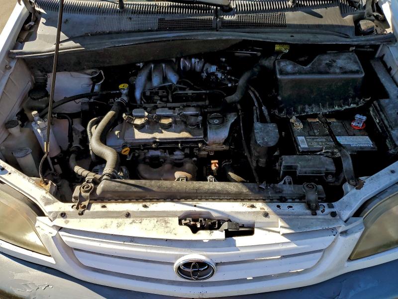 4T3ZF13C62U453958 - 2002 TOYOTA SIENNA LE WHITE photo 12