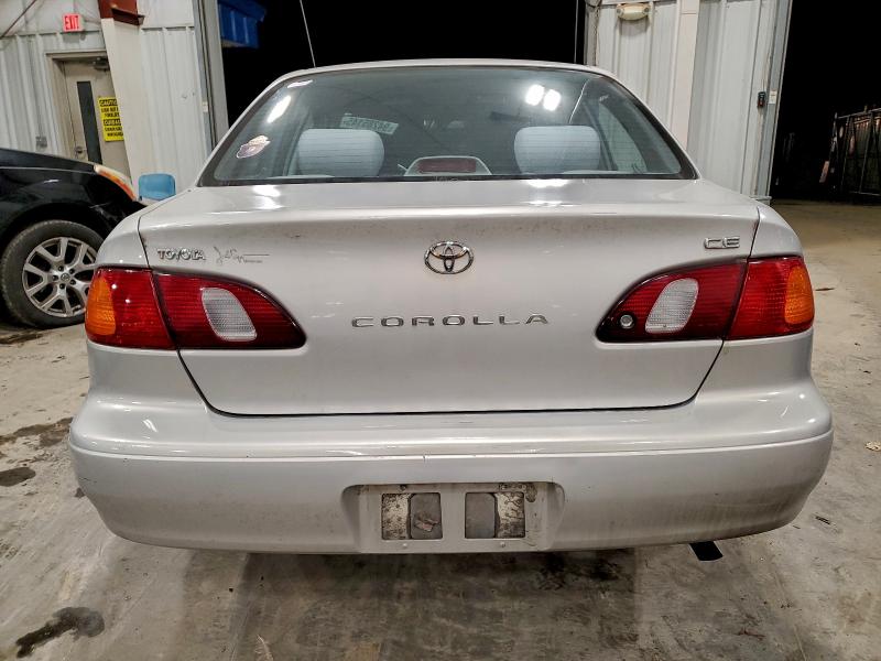 1NXBR12EXYZ402671 - 2000 TOYOTA COROLLA VE 银色 照片 6