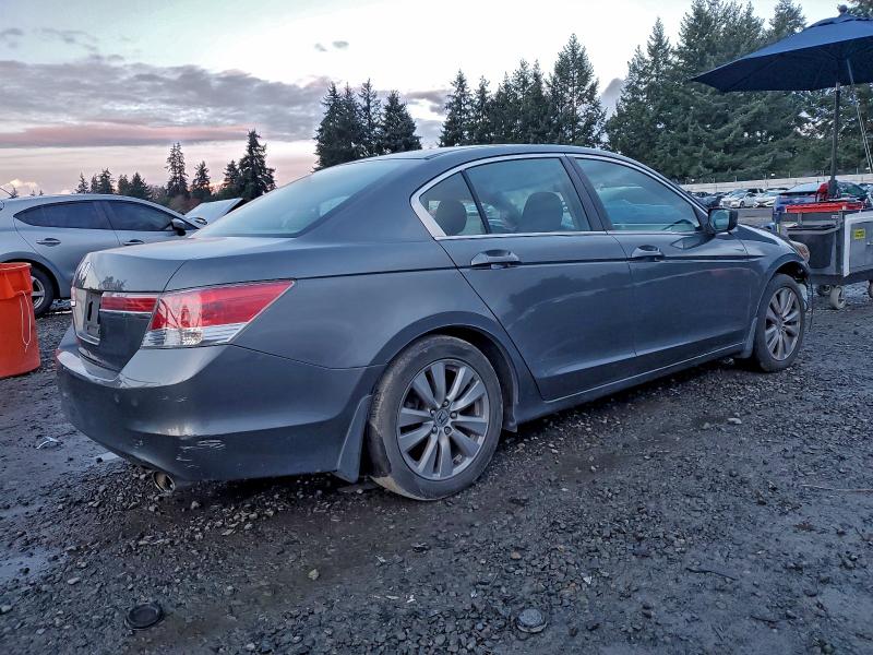 1HGCP2F76CA155029 - 2012 HONDA ACCORD EX GRAY photo 3