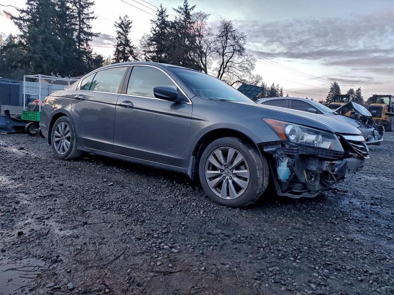 1HGCP2F76CA155029 - 2012 HONDA ACCORD EX GRAY photo 4