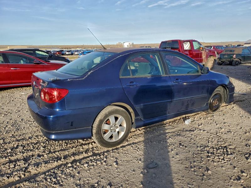 1NXBR32E07Z853344 - 2007 TOYOTA COROLLA CE BLUE photo 3