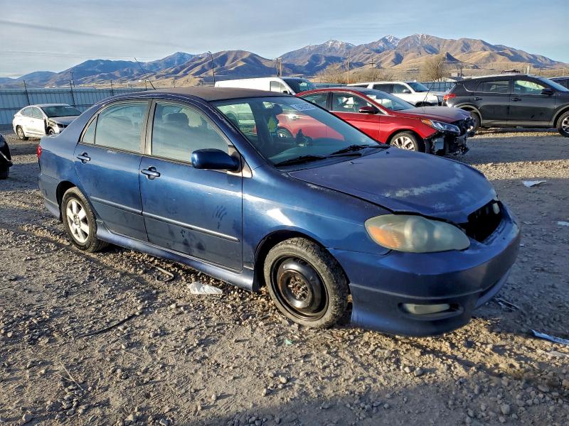 1NXBR32E07Z853344 - 2007 TOYOTA COROLLA CE BLUE photo 4