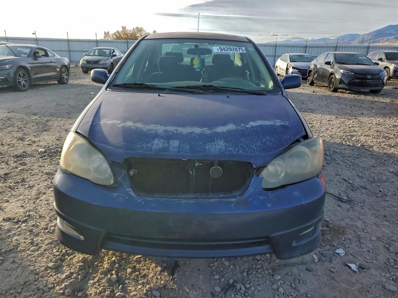 1NXBR32E07Z853344 - 2007 TOYOTA COROLLA CE BLUE photo 5