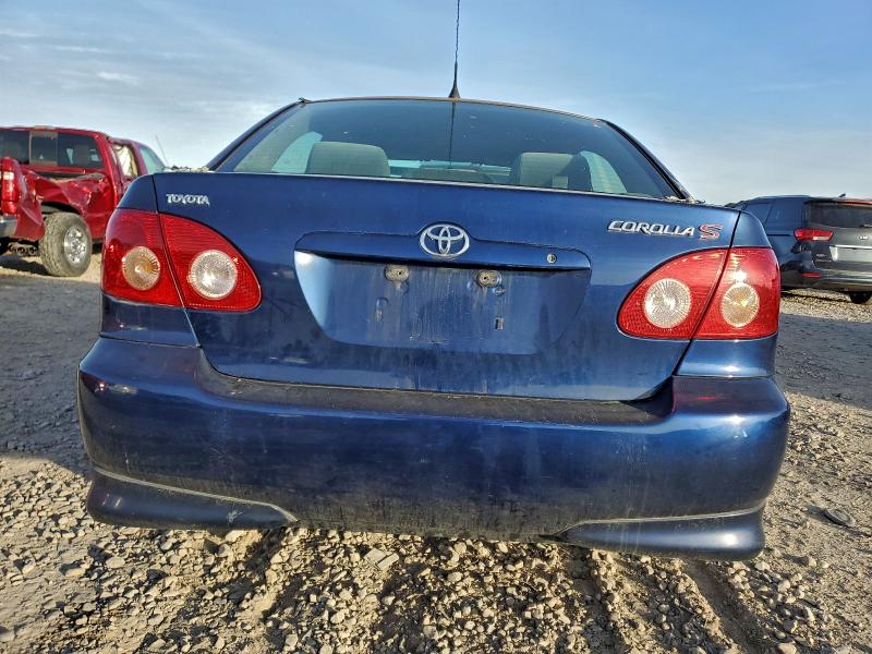 1NXBR32E07Z853344 - 2007 TOYOTA COROLLA CE BLUE photo 6
