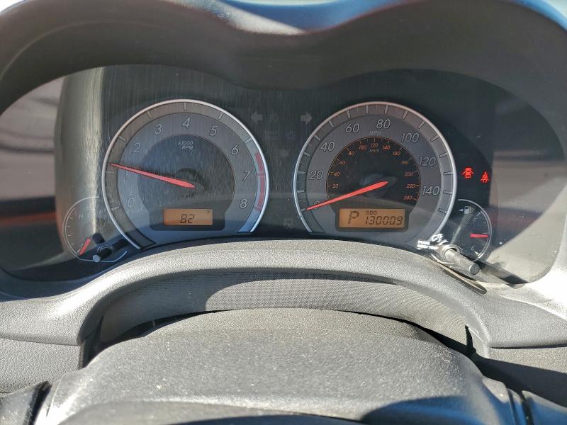 1NXBU4EE5AZ231975 - 2010 TOYOTA COROLLA BASE فضي صورة 9