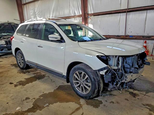 5N1DR2MM5HC908109 - 2017 NISSAN PATHFINDER S WHITE photo 4