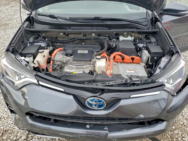 JTMRJREV8HD142470 - 2017 TOYOTA RAV4 HV LE Մոխրագույն լուսանկար 12
