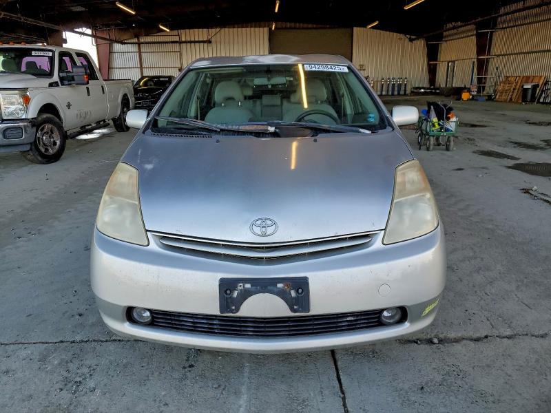 JTDKB20U357046857 - 2005 TOYOTA PRIUS SILVER photo 5