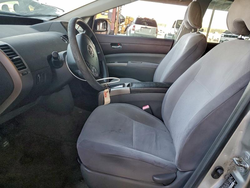 JTDKB20U357046857 - 2005 TOYOTA PRIUS SILVER photo 7