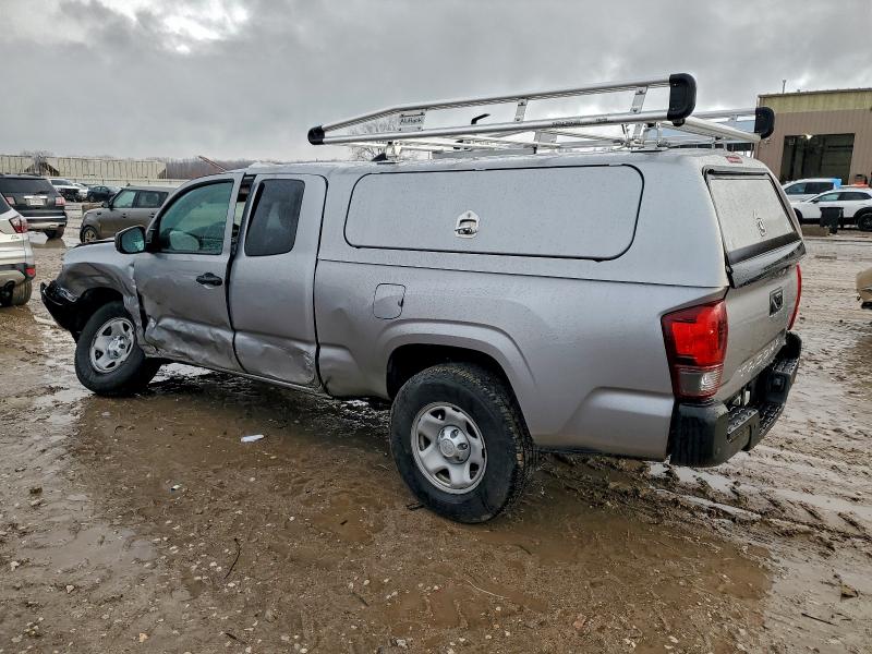 5TFRX5GN2KX149585 - 2019 TOYOTA TACOMA ACCESS CAB ვერცხლისფერი ფოტო 2