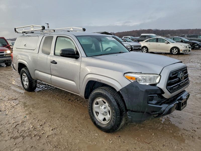5TFRX5GN2KX149585 - 2019 TOYOTA TACOMA ACCESS CAB ვერცხლისფერი ფოტო 4