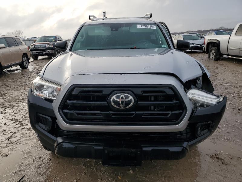 5TFRX5GN2KX149585 - 2019 TOYOTA TACOMA ACCESS CAB ვერცხლისფერი ფოტო 5