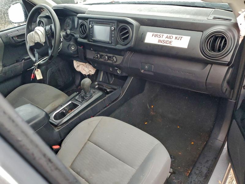 5TFRX5GN2KX149585 - 2019 TOYOTA TACOMA ACCESS CAB ვერცხლისფერი ფოტო 8