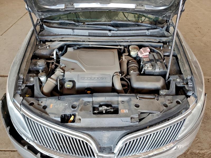 1LNHL9FT7FG603894 - 2015 LINCOLN MKS GRAY photo 11