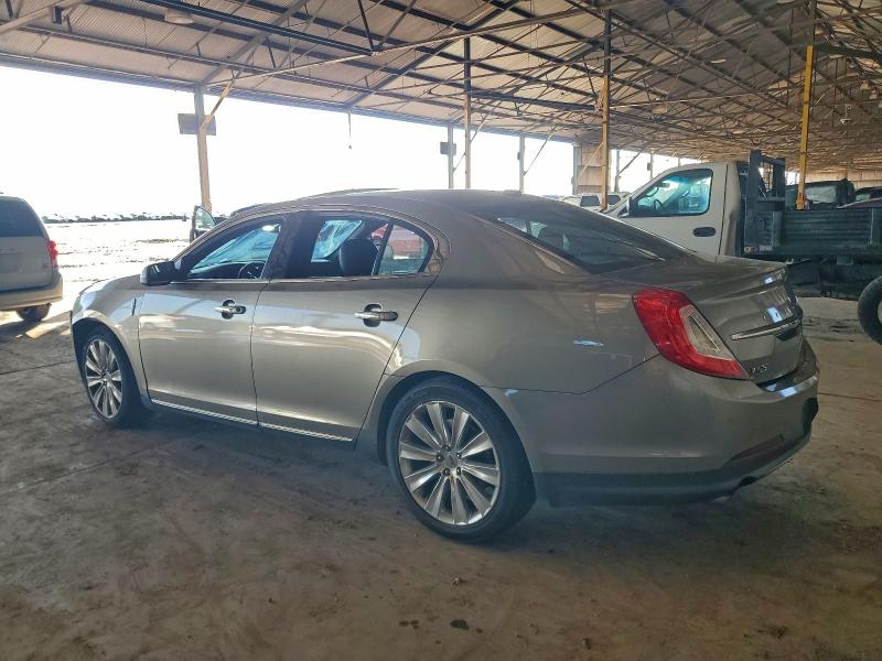 1LNHL9FT7FG603894 - 2015 LINCOLN MKS GRAY photo 2