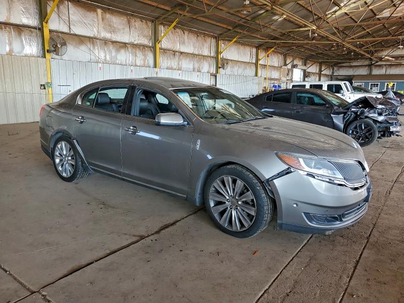 1LNHL9FT7FG603894 - 2015 LINCOLN MKS GRAY photo 4