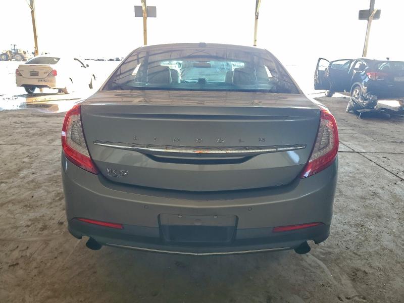 1LNHL9FT7FG603894 - 2015 LINCOLN MKS GRAY photo 6