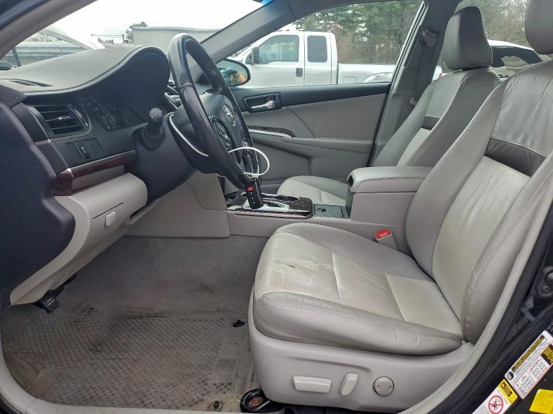 4T4BF1FK2CR177010 - 2012 TOYOTA CAMRY BASE BLACK photo 7