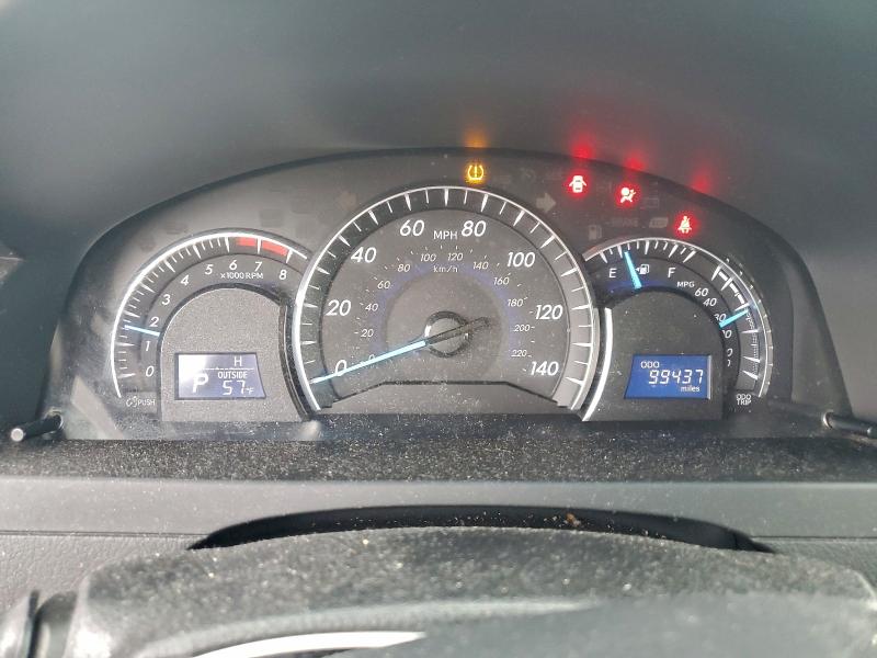 4T4BF1FK2CR177010 - 2012 TOYOTA CAMRY BASE BLACK photo 9