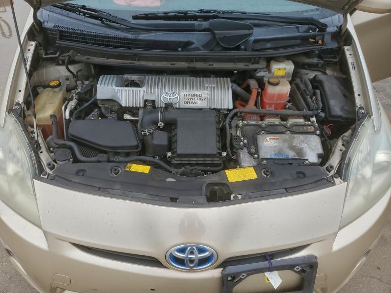 JTDKN3DU5B0295835 - 2011 TOYOTA PRIUS თაფლისფერი ფოტო 12