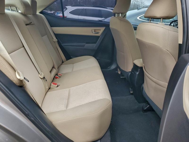 2T1BURHE4FC379777 - 2015 TOYOTA COROLLA L BROWN photo 10