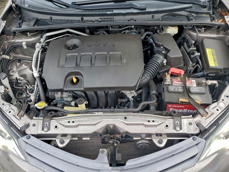 2T1BURHE4FC379777 - 2015 TOYOTA COROLLA L BROWN photo 11