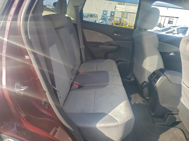2HKRM4H5XGH632620 - 2016 HONDA CR-V EX MAROON photo 11