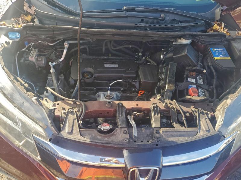 2HKRM4H5XGH632620 - 2016 HONDA CR-V EX MAROON photo 12