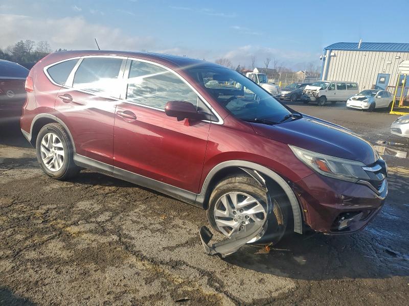 2HKRM4H5XGH632620 - 2016 HONDA CR-V EX MAROON photo 4