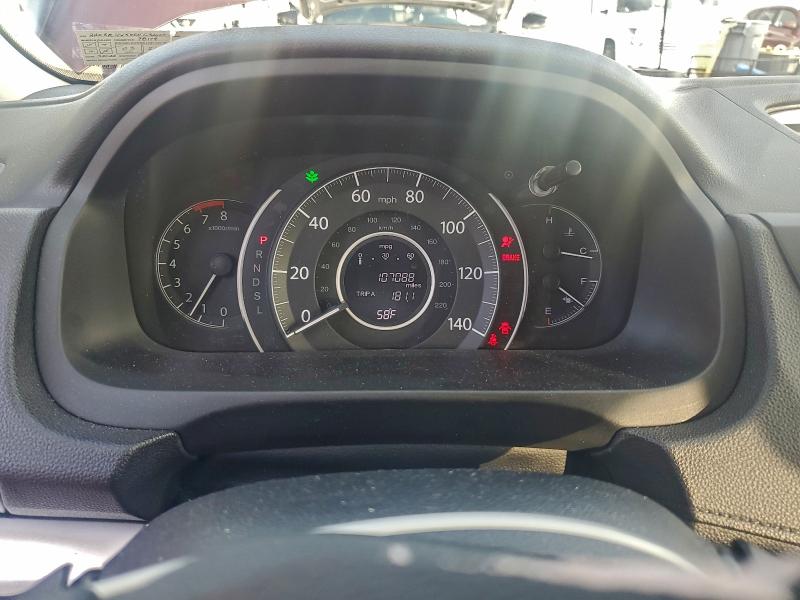 2HKRM4H5XGH632620 - 2016 HONDA CR-V EX MAROON photo 9