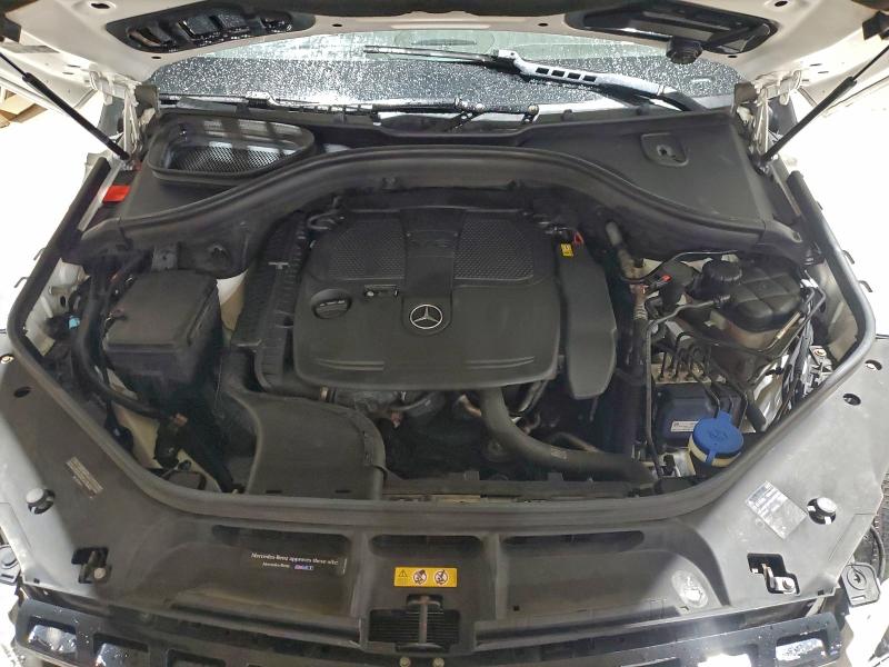 4JGDA5HB9EA422492 - 2014 MERCEDES-BENZ ML 350 4MATIC WHITE photo 12