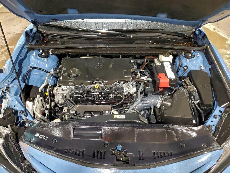 4T1G11AK7RU218407 - 2024 TOYOTA CAMRY SE NIGHT SHADE BLUE photo 11