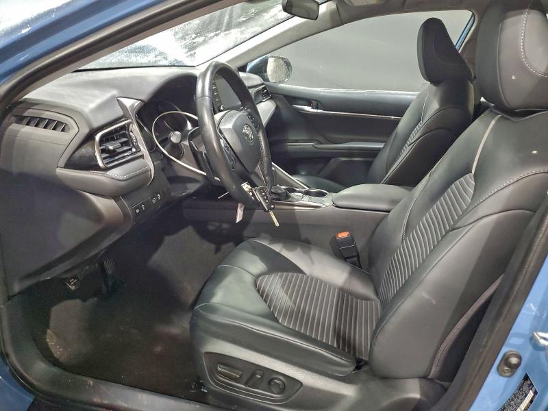 4T1G11AK7RU218407 - 2024 TOYOTA CAMRY SE NIGHT SHADE BLUE photo 7