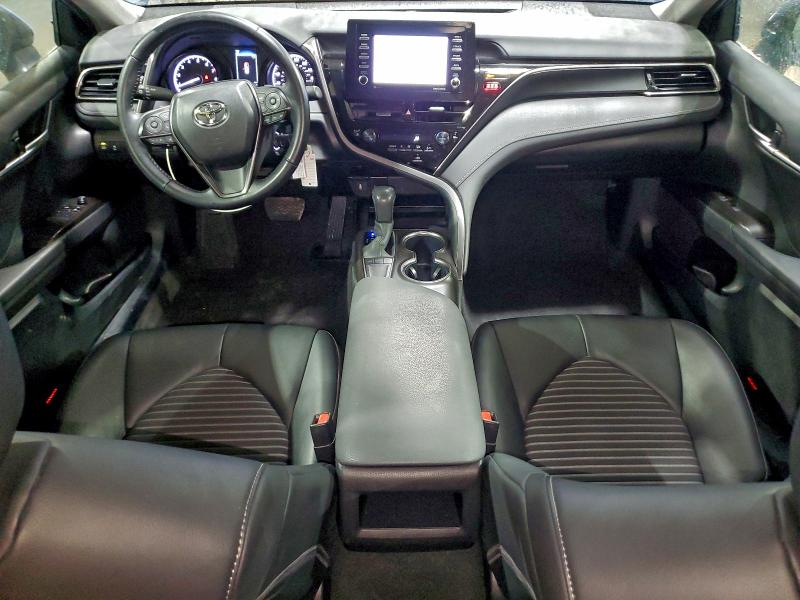 4T1G11AK7RU218407 - 2024 TOYOTA CAMRY SE NIGHT SHADE BLUE photo 8