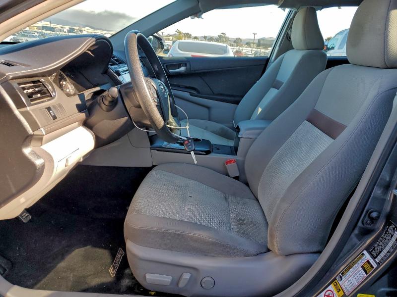 4T1BF1FK5CU005791 - 2012 TOYOTA CAMRY BASE GRAY photo 7