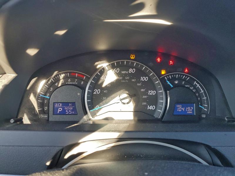 4T1BF1FK5CU005791 - 2012 TOYOTA CAMRY BASE GRAY photo 9