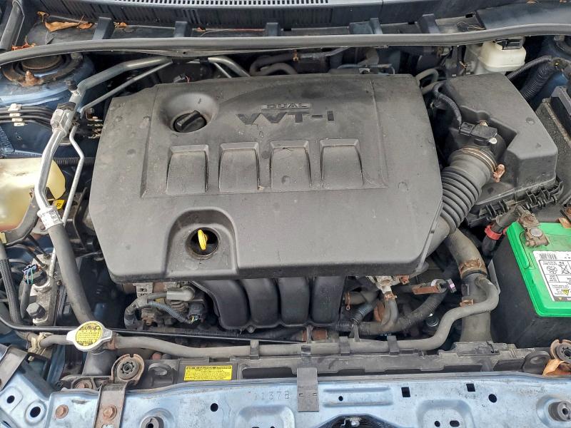 5YFBU4EE3DP212136 - 2013 TOYOTA COROLLA BASE BLUE photo 11