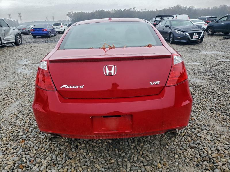 1HGCS2B80AA008974 - 2010 HONDA ACCORD EXL RED photo 6