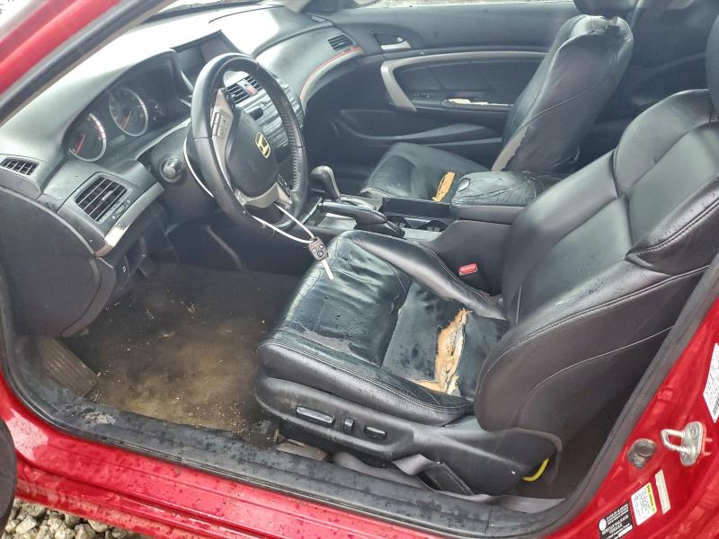 1HGCS2B80AA008974 - 2010 HONDA ACCORD EXL RED photo 7