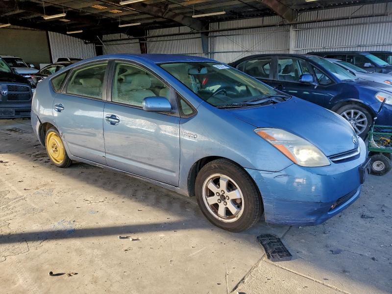 JTDKB20U277594822 - 2007 TOYOTA PRIUS BLUE photo 4