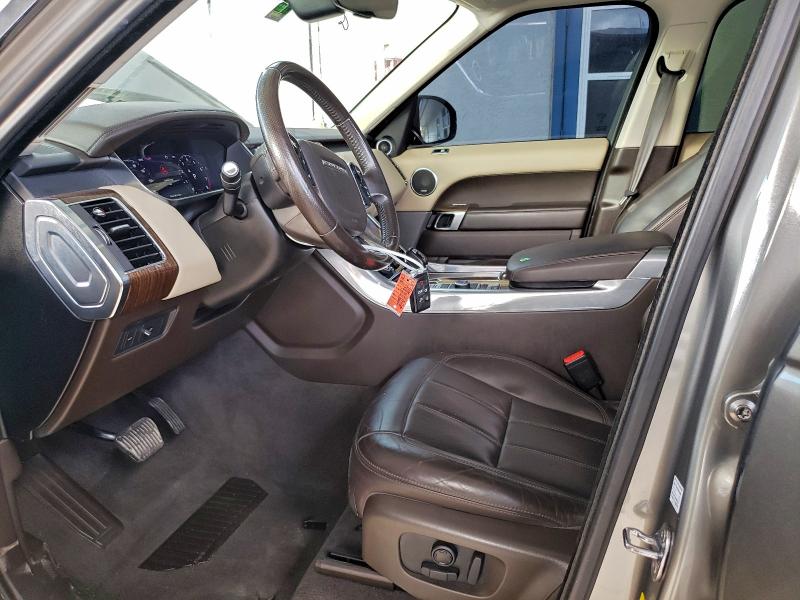 SALWR2RU7KA861540 - 2019 LAND ROVER RANGE ROVE HSE GRAY photo 7