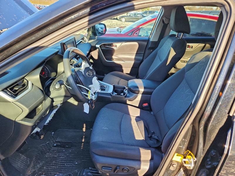 2T3P1RFV1LW105102 - 2020 TOYOTA RAV4 XLE შავი ფოტო 7