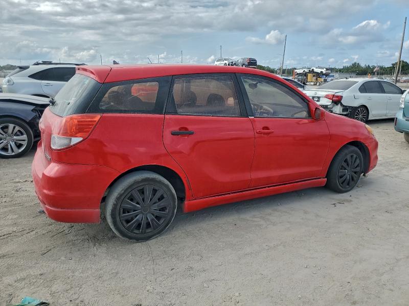 2T1KR32EX4C266145 - 2004 TOYOTA COROLLA MA XR RED photo 3
