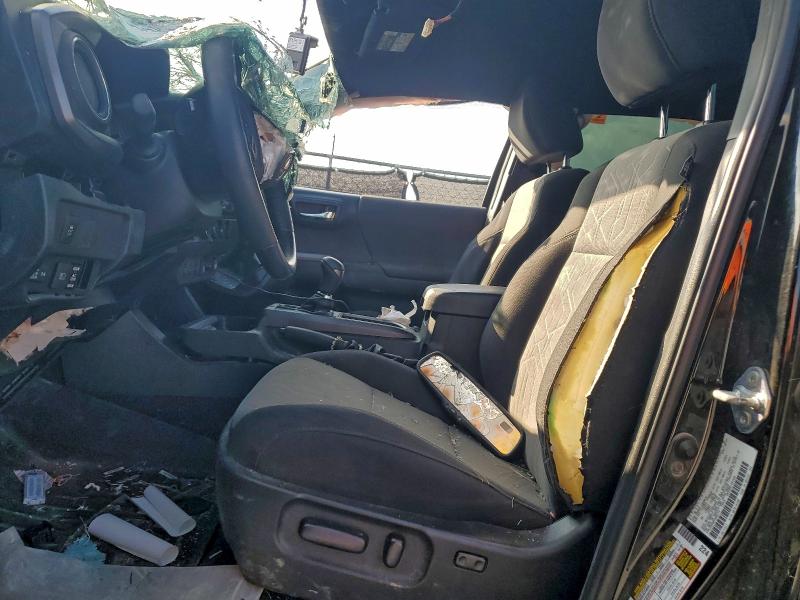 3TMCZ5AN8PM600119 - 2023 TOYOTA TACOMA DOUBLE CAB Czarny zdjęcie 7