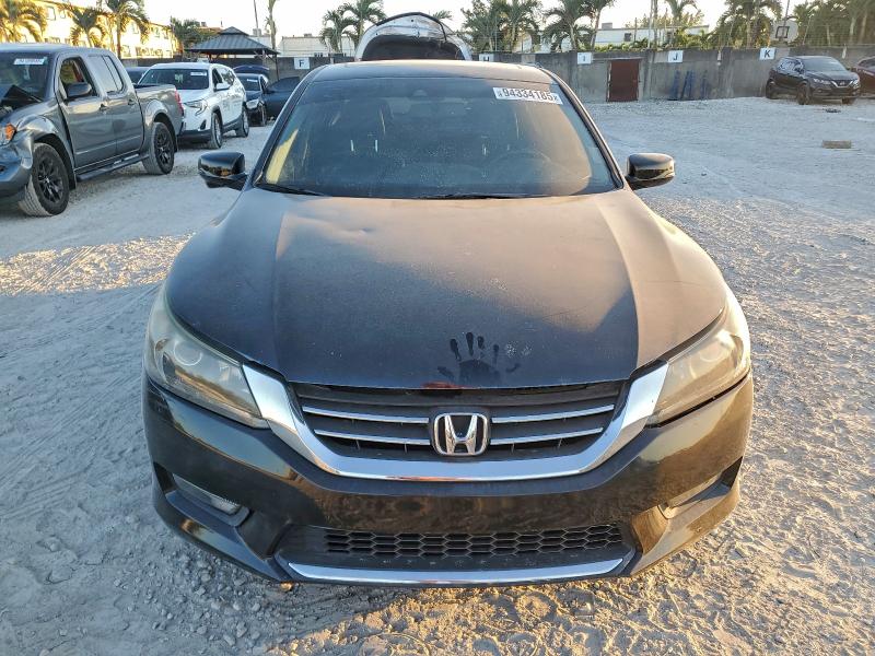 1HGCR3F86EA024811 - 2014 HONDA ACCORD EXL BLACK photo 5