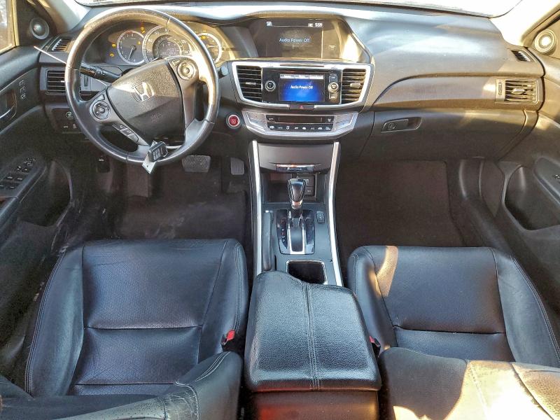 1HGCR3F86EA024811 - 2014 HONDA ACCORD EXL BLACK photo 8