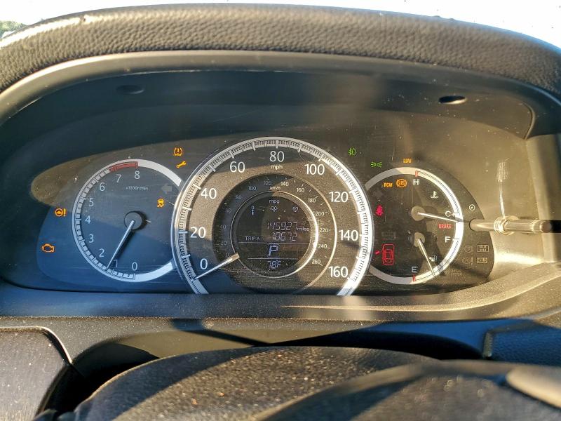 1HGCR3F86EA024811 - 2014 HONDA ACCORD EXL BLACK photo 9