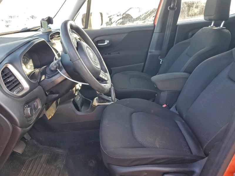 ZACCJAAB6HPF88556 - 2017 JEEP RENEGADE SPORT ORANGE photo 7