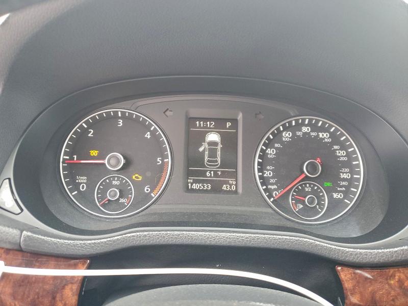 1VWCN7A34DC112334 - 2013 VOLKSWAGEN PASSAT SEL 白色 照片 9